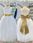 Faixa ajustável com Laço feitos de cetim várias cores para Vestidos 2