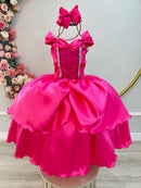 Fantasia Infantil Pink Princesa Aurora Barbie Bela Adormecida
