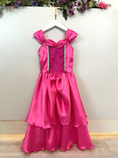 Fantasia Infantil Pink Princesa Aurora Barbie Bela Adormecida