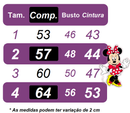 Vestido Infantil Minnie Rosa C/ Bolinhas Brancas Festas