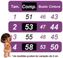 Vestido Infantil Moana Baby Lilás C/ Broche Luxo Festas