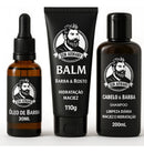 Kit Don Armany Para Barba  Shampoo, Balm E Óleo Milion
