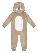 Macacão de bichinhos Pelo Fleece e Moletom Brandili macacão infantil de inverno