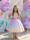 Vestido Infantil Bella Child Sereia