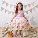 Vestido Marie Coelhinho Rosa Bebe
