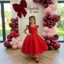 Vestido Mini Miss Isabela Vermelho