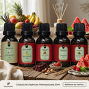 Super Kit 5 Essências A Base Água Hidrossolúvel 30ml Difusor Escolha