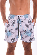 Short Volley 17" Marine Flower