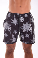 Short Volley 17" Marine Flower