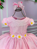 Vestido Marie Jardim Encantado Margaridas