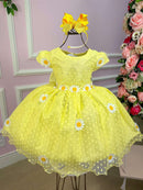 Vestido Marie Jardim Encantado Margaridas + Saiote
