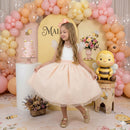 Vestido Mini Miss Betani Pessego