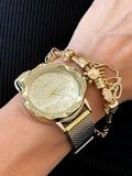 Relógio Feminino Analógico com Pulseira Berloque Leticia Ref. 542