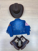 Jaqueta Blogueirinha Boiadeira Jeans