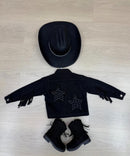 Jaqueta Blogueirinha Boiadeira Preto