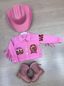 Jaqueta Blogueirinha Boiadeira Rosa