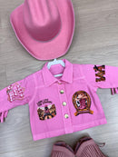 Jaqueta Blogueirinha Boiadeira Rosa