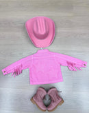 Jaqueta Blogueirinha Boiadeira Rosa