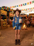 Jaqueta Blogueirinha Boiadeira Jeans