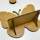 Nicho infantil Borboleta MDF cru prateleira