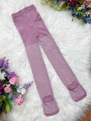 Meia Calça Infantil Algodão Rose Fio 80