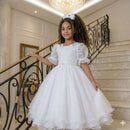 Vestido Bella Child Laize Branco
