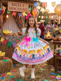 Vestido Marie Junino Luxo Quermesse das Cores