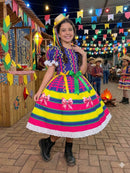 Vestido Marie Junino Luxo Arraiá da Farra