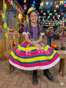 Vestido Marie Junino Luxo Arraiá da Farra