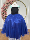 Fantasia Infantil Princesas Anna Frozen C/ Capa Festas Luxo
