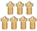 Kit 5 Un Bico V5 V6 M6 E3d Nozzle 1,75mm Impressora