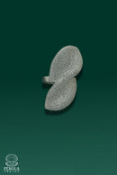 Anel Luxo Folhas
