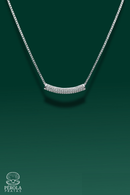 Colar Linha Luz Curva