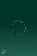 Pulseira 3 Trevos Negros