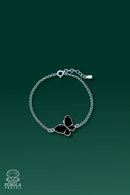 Pulseira Borboleta Preta