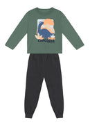 Conjunto Infantil menino de Blusão e Calça Jogger Moletom Brandili 4 ao 10 - TREX