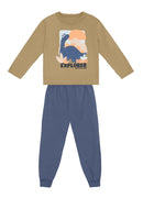 Conjunto Infantil menino de Blusão e Calça Jogger Moletom Brandili 4 ao 10 - TREX