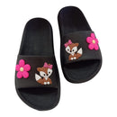 CHINELO FEMININO NUVEM RAPOSA CORPINHO FLOR PINK VERAO CONFORTO LEVE ANTIDERRAPANTE MAXX
