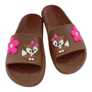 CHINELO FEMININO NUVEM RAPOSA CORPINHO FLOR PINK VERAO CONFORTO LEVE ANTIDERRAPANTE MAXX