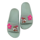 CHINELO FEMININO NUVEM RAPOSA CORPINHO FLOR PINK VERAO CONFORTO LEVE ANTIDERRAPANTE MAXX