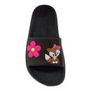 CHINELO FEMININO NUVEM RAPOSA CORPINHO FLOR PINK VERAO CONFORTO LEVE ANTIDERRAPANTE MAXX