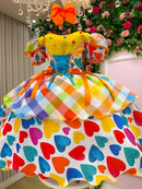 Vestido Marie Junino Luxo Quermesse Doce do Arraia