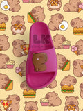 CHINELO CAPIVARA INFANTIL JUVENIL ADULTO