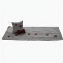 Kit Peseira Pet Impermeável Para Cama Casal Padrão 04 pçs