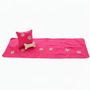 Kit Peseira Pet Impermeável Para Cama Casal Queen 04 pçs