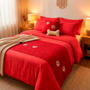 Kit Peseira Pet Impermeável Para Cama Casal Queen 04 pçs