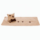 Kit Peseira Pet Impermeável Para Cama Solteiro 04 pçs