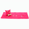 Kit Peseira Pet Impermeável Para Cama Solteiro 04 pçs