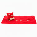 Kit Peseira Pet Impermeável Para Cama Solteiro 04 pçs