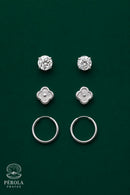 Brinco Trio Van Cleef